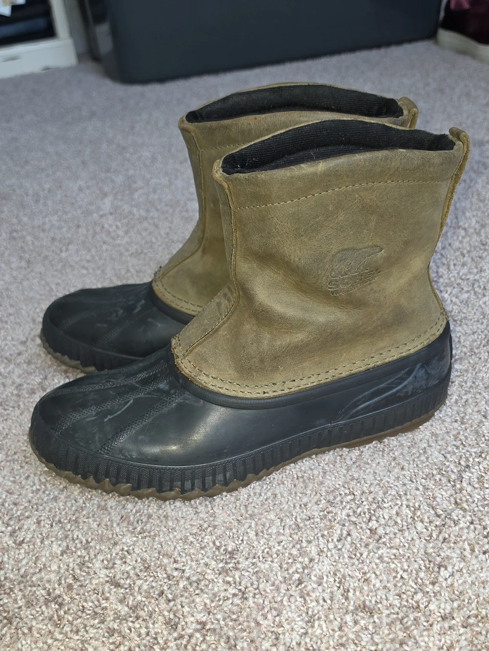 Sorel Cheyanne Premium Pull On Waterproof Duck Thinsulate Insulated Boots Men 9
